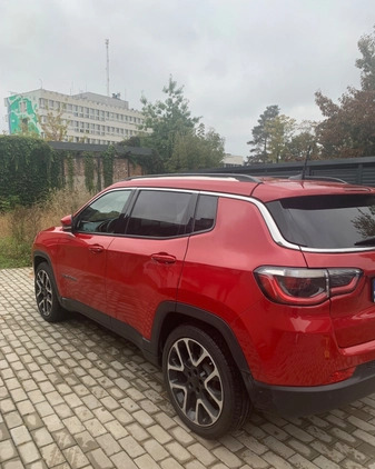 Jeep Compass cena 74800 przebieg: 99000, rok produkcji 2017 z Warszawa małe 46